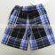 Summer New Arrival Navy Plaid Cute Boy Style Hot Pants