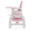 HOMCOM Baby Toddler Rocking Feeding Highchair Booster Seat Multifunctional 3-in-1