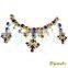 Ruby Diamond Necklace Sets, Blue Sapphire Diamond Necklace Sets, Bridal necklace sets,
