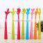 China Hot Sale in 2016 Assorted Colors Fashion Silicone Hand Finger Logo Pen