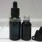 e liquid childproof glass dropper bottle with shrink band