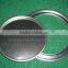 Elipse Easy Open Ends Full Aperture Tinplate or Aluminum EOE