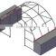 Portable Barn Plant Lorry Wagon Workshop Shelter Container Cover Canopy Roof