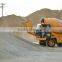 Self Loading And Propelled Concrete Mixer Power Shift Truck With Pump Diesel Engine Air Conditioner