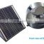 vent goods DC fan solar energy wall mount fan (gable fan)