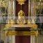 Rare Antique French Gold Gilt Ormolu Ornate Mantel Pendulum Table Clock