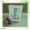 gift fresh style camber shape pine wooden photo frame