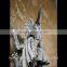 3d wall decor artificial resin wall hanging dragon figurine