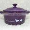 Wholesale stocked painting ceramic Soup Bowl With Lid