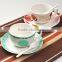 ceramic cup & saucer, cup saucer set, coffee set