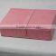 Pink Faux Leather Travel Jewelry Box Organizer Display Storage Case for Rings Earrings Necklace With Mirror