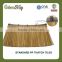 Eco friendly artificial plastic tiki synthetic thatch roof