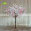 GNW BLS034-2 Artificial Magnolia Tree Silk Flowers With Fiberglass Stand For Sale