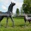 Animal Metal Bronze Garden Lost Casting Wax Cheval Sculpture