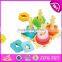 wholesale cheap kids educational geometry wooden pattern blocks W13E064