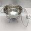 3.5L Mini stainless steel round chafing dish for buffet