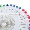 480pcs/Set Multi Colour Round-Head Fau Pearl Decorating Pin Dressmaking Sewing Pin Craft Tool