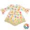 Casual White Long Sleeve Lace Unicorn Girls Frock Patterns 2 Year Old Girl Dress