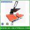 Manual double location plain heat press t-shirt 16x20