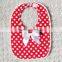 Hot sale cotton baby bib waterproof baby bib fancy baby bibs
