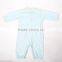 100% cotton long sleeve baby boy organic romper