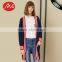 2017 wholesael latest design custom logo long school cardigan with lowest price