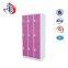 School/Gym Center Use 9 Door Metal Locker Storage Cabinet