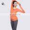 115172003 Side Tie Soft Fitness Top Yoga Wear