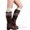 Colorful Lace Elastic Fashion Cheap Women Boot Socks