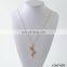 Latest Design Branch Pendant Gold Necklace Fashion Minimalist Necklace