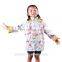 PUKR17005 2017 Kids PU Rain Jacket Children Outdoor Waterproof For 2-10 Y