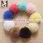 Wholesale Charm Newest Fashion Top Quality Pom Pom Fox Key Chain