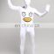 Unisex Adult White Morph Suits Duck Chicken Print Cosplay Party Costume