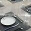 2015 Chinese Imports Wholesale Transparent Grey Table Runner For Weddings