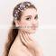 Accessories Purple Flower Bridal Headband Baby's Breath Ethereal Hair vine Decoration Girls Hair Garland Women Flower Headpiece
