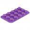 Free Sample Food Grade Heat resistant Nontoxic Silicone Cake Mold Baking Mousse Pudding Mold Tool Love Shape 15holes