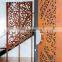 Bamboo Decorative Laser Cut Metal Screens For Corten Steel