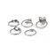 Ring Set R06-9297  crystal rings  ceramic fashion rings  R06-9297