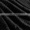 Jacquard flannel reverse to sherpa blanket cozy fleece throw