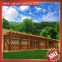 outdoor sunshade wood look aluminium alu aluminum metal gazebo grape trellis Pergola shelter canopy supplier