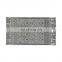 Craft handmade car carpet modern home decor handmade black and gray carpet