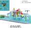 new fashion used fitberglass water park slides equipment for sale