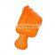 Semi-transparent Soft TPR Dog Squeaky Toys Durable Tough Dog Chew Toys  Popsicle shape dog activity toy
