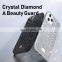 Remax 1.2mm Crystal diamond matte plating design phone case for iphone 12  5.4 / 6.1X / 6.7