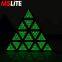 Triangle Matrix Lamp DMX512 LED Stage Effect Lights Night Club DJ Party Event Disco Equipment