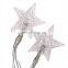 Crystal Clear Star Copper Wire String Light Patio Christmas Outdoor Tree Decor Garland Street