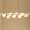 Living Room Modern Glass Ball Chandelier Pendant Lamp