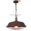 Old fashioned Decorative Iron Ceiling Pendant Lamp for bar cafe with edison bulb