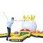 Portable Inflatable Golf Simulator Game Bouncer Interactive Team Building Games Sport