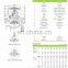 JIS F7311 CAST STEEL 5K GLOBE VALVES
